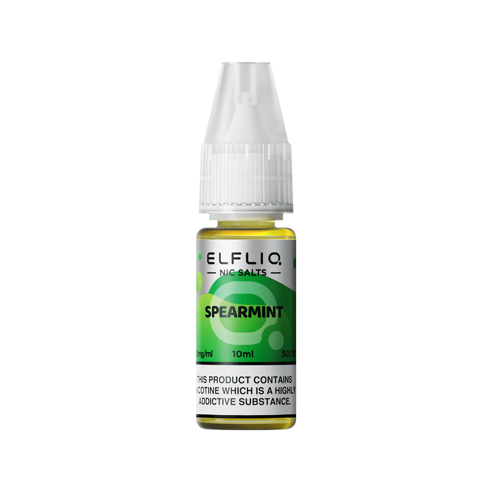 elfliq by elfbar nic salts 10ml spearmint