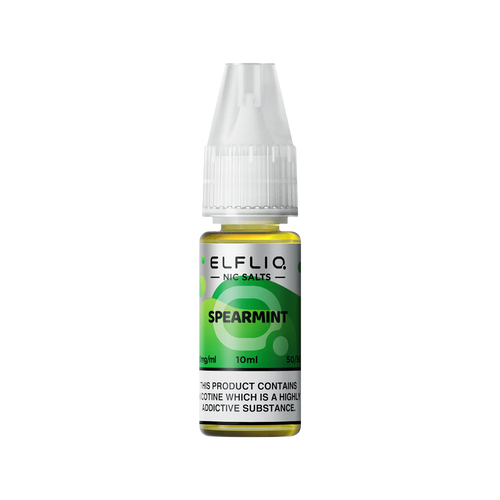 elfliq by elfbar nic salts 10ml spearmint
