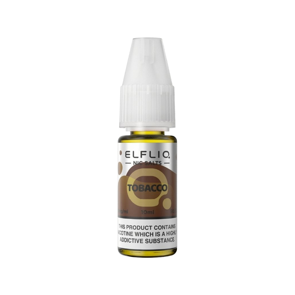 Tobacco Elfliq Nic Salt by Elf Bar 10ml | Vape Juice Ecigwizard Tobacco Elfliq Nic Salt by Elf Bar 10ml | Vape Juice Ecigwizard