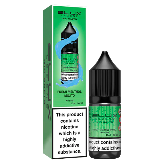 Fresh Menthol Majito Nic Salt by Elux 10ml