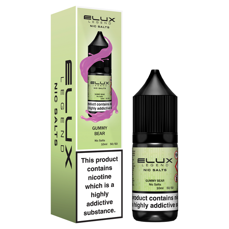 Gummy Bear Nic Salt by Elux 10ml