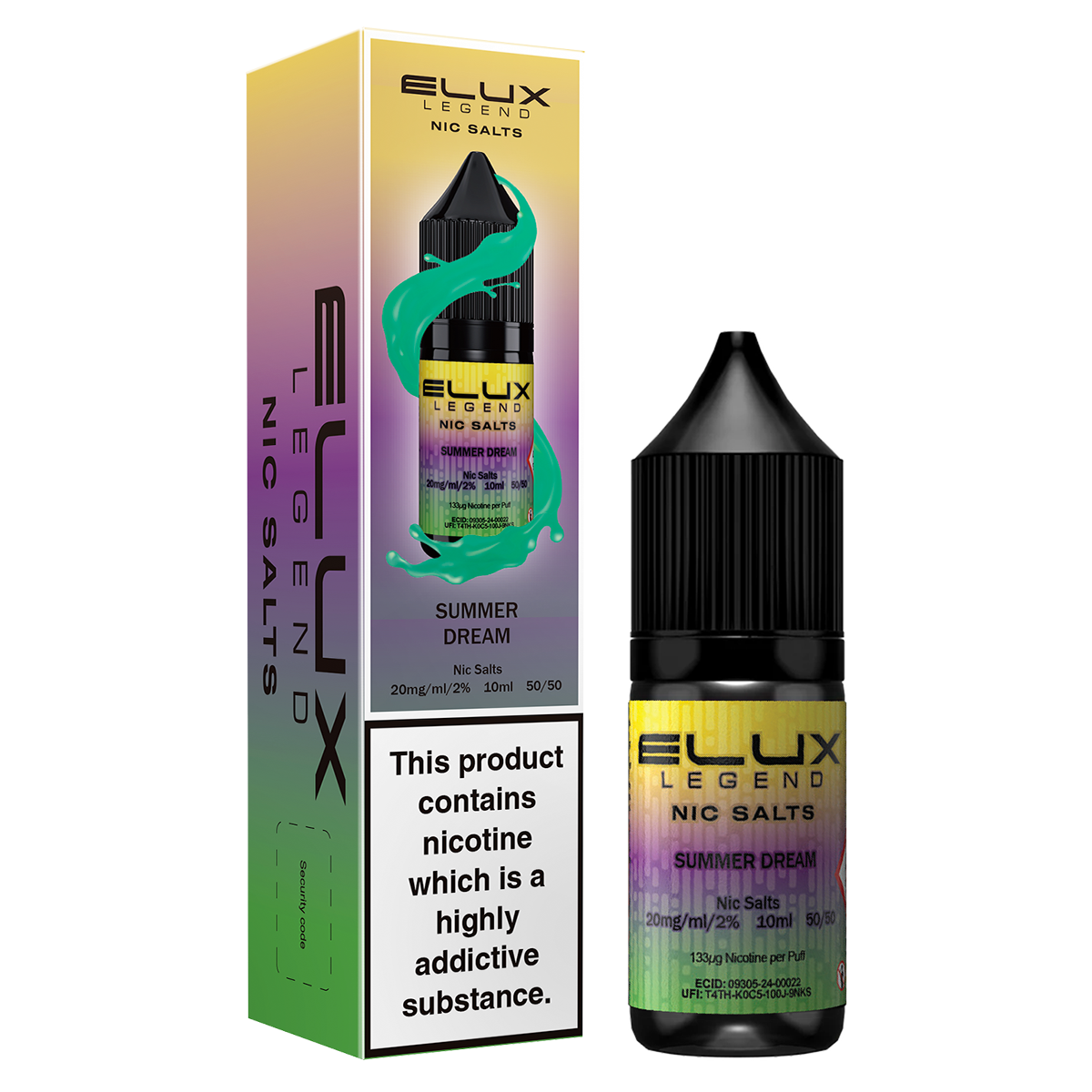 Summer Dream Nic Salt by Elux 10ml – Ecigwizard