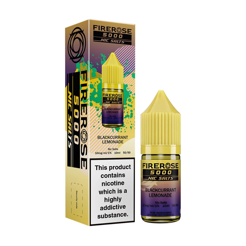 elux firerose 5000 nic salt blackcurrant lemonade