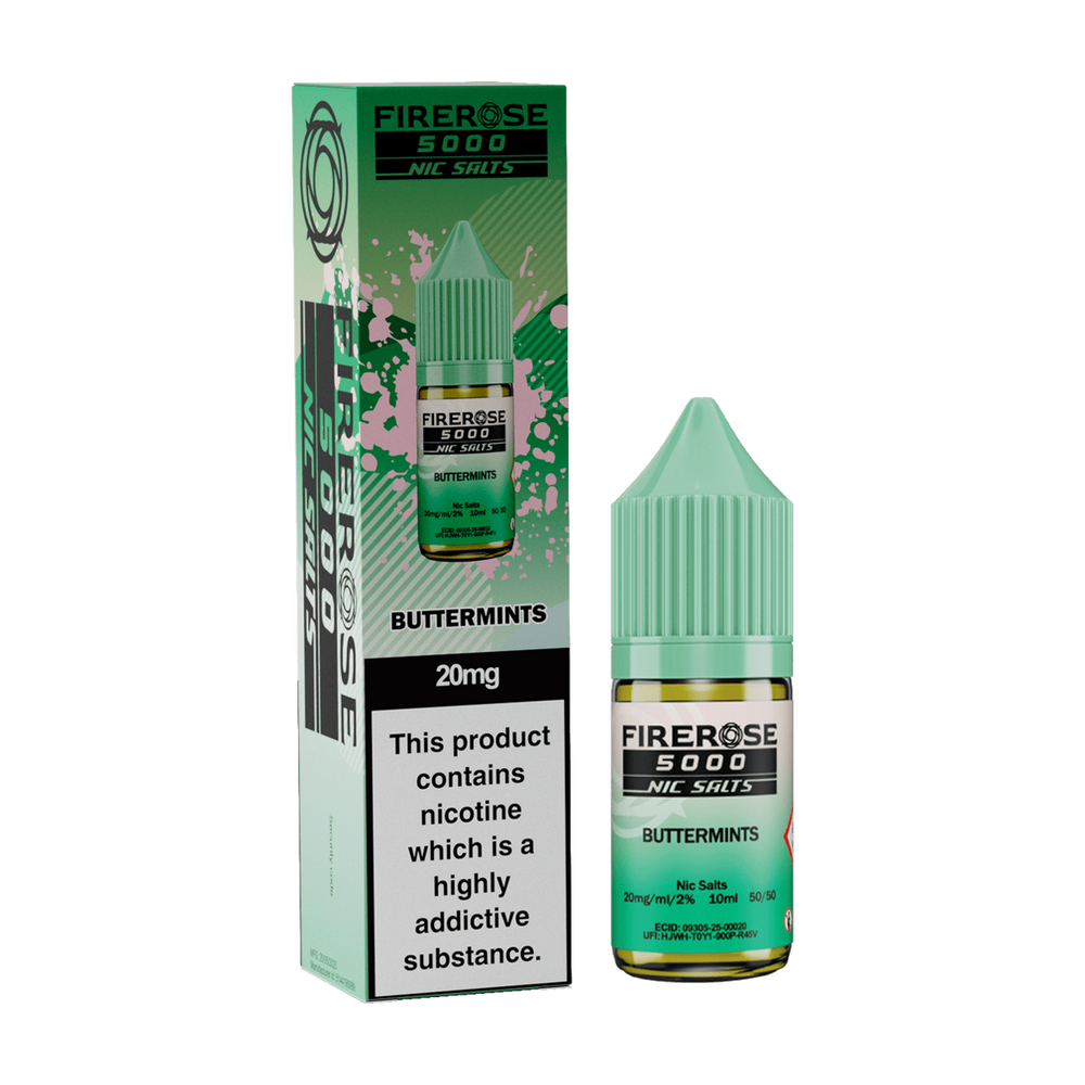 elux firerose 5000 nic salt buttermints
