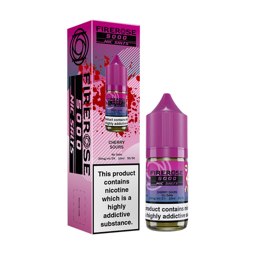 elux firerose 5000 nic salt cherry sours