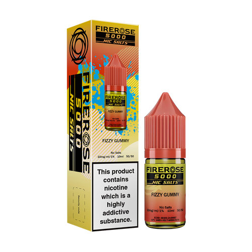 elux firerose 5000 nic salt fizzy gummy