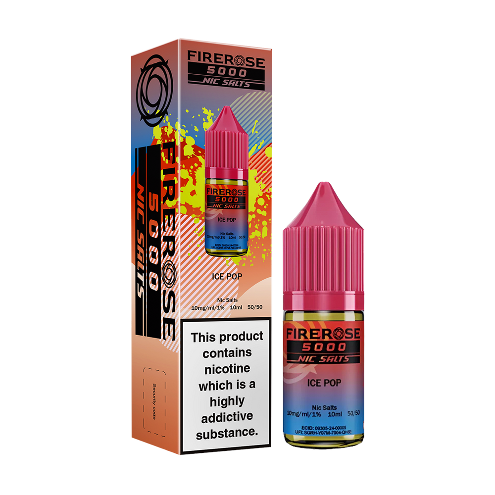 elux firerose 5000 nic salt ice pop