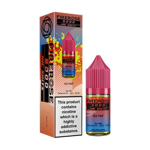 elux firerose 5000 nic salt ice pop