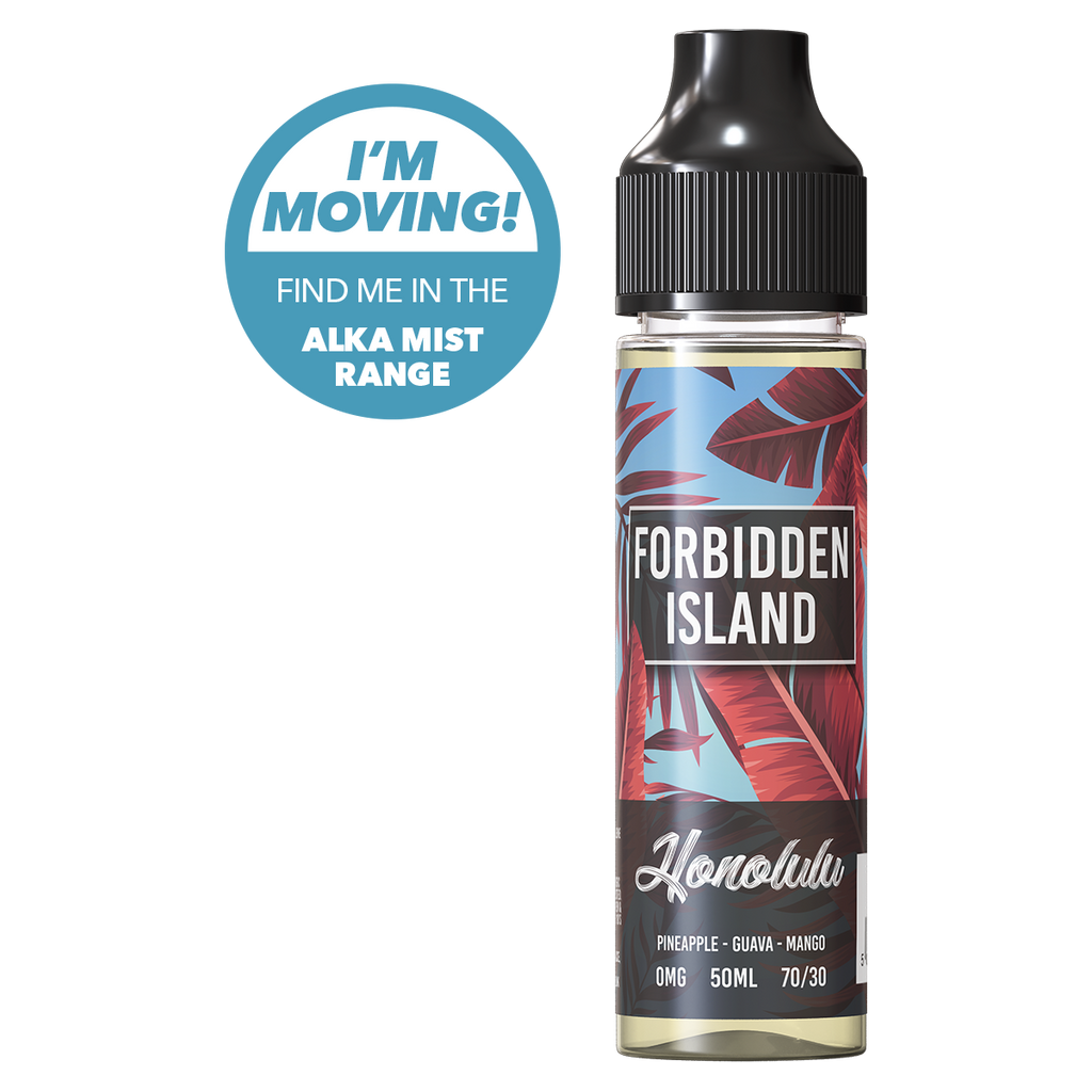 Honolulu by Forbidden Island | 50ML Shortfill Ecigwizard Honolulu by Forbidden Island | 50ML Shortfill Ecigwizard