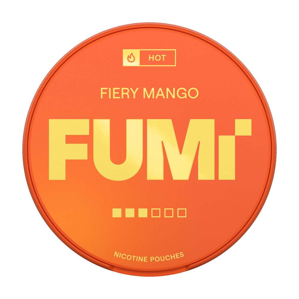 fumi fiery mango nicotine pouches 8mg