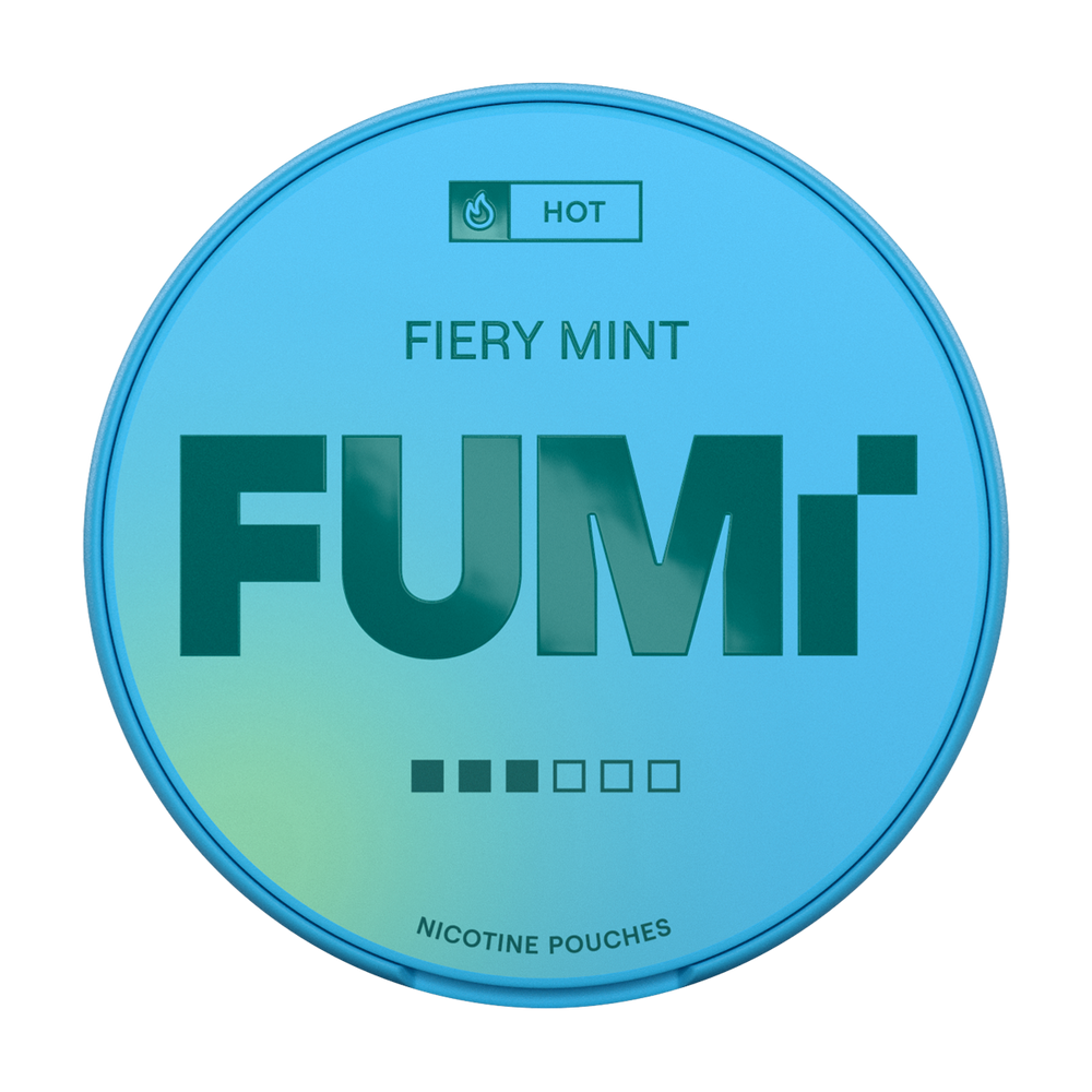 fumi fiery mint 8mg nicotine pouches