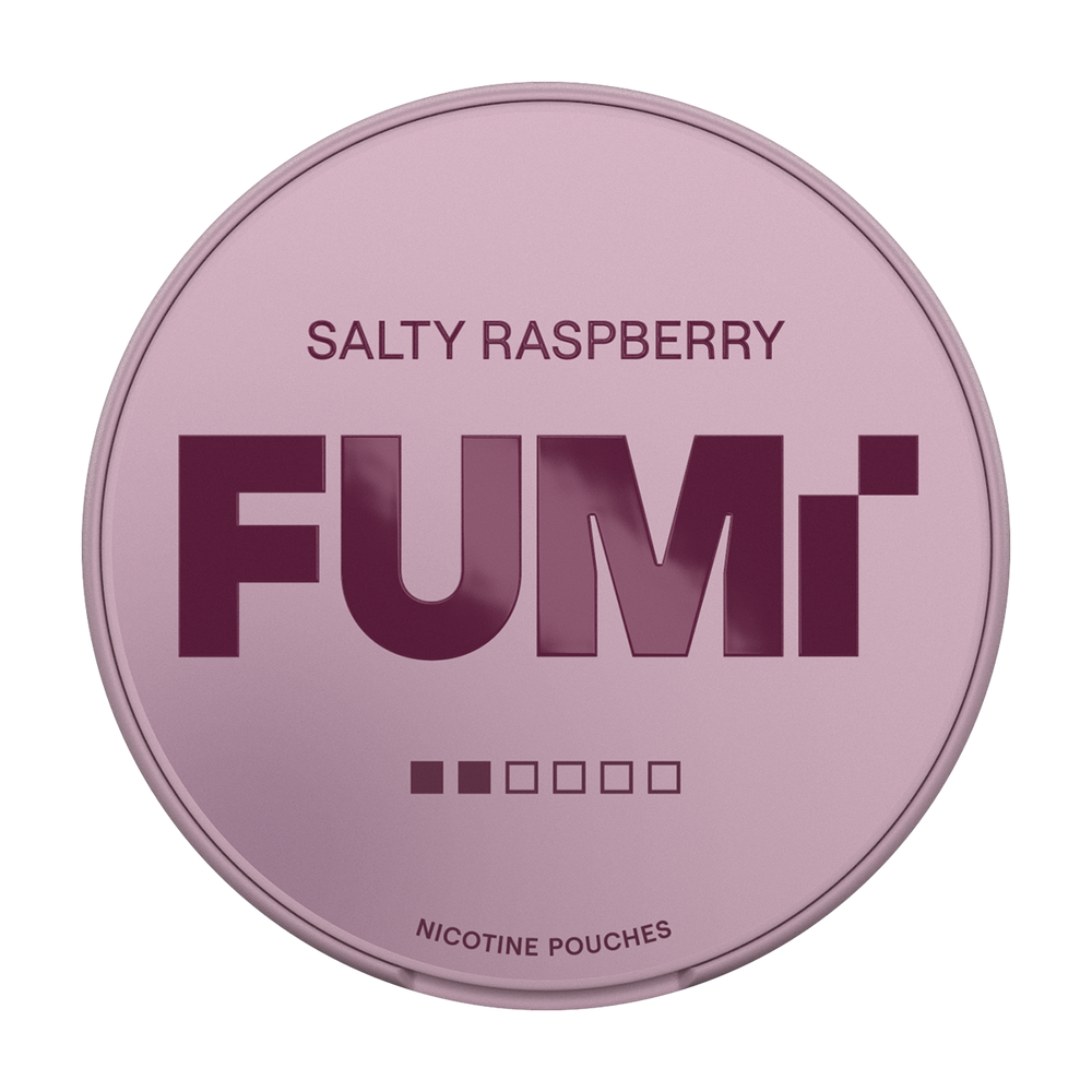 fumi salty raspberry nicotine pouches 4mg