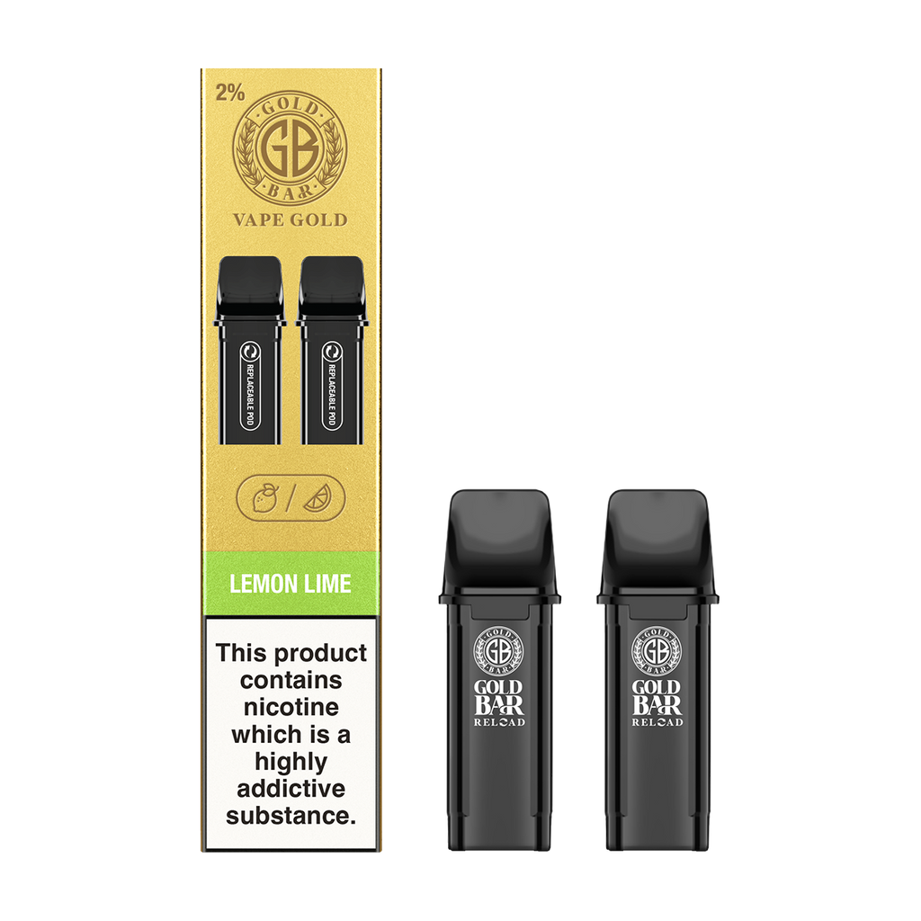 Lemon Lime Pods by Gold Bar Reload Any 3 For 15 Ecigwizard