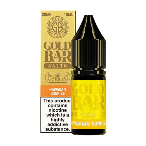Hawaiian Sunrise Nic Salt by Gold Bar 10ml 20mg