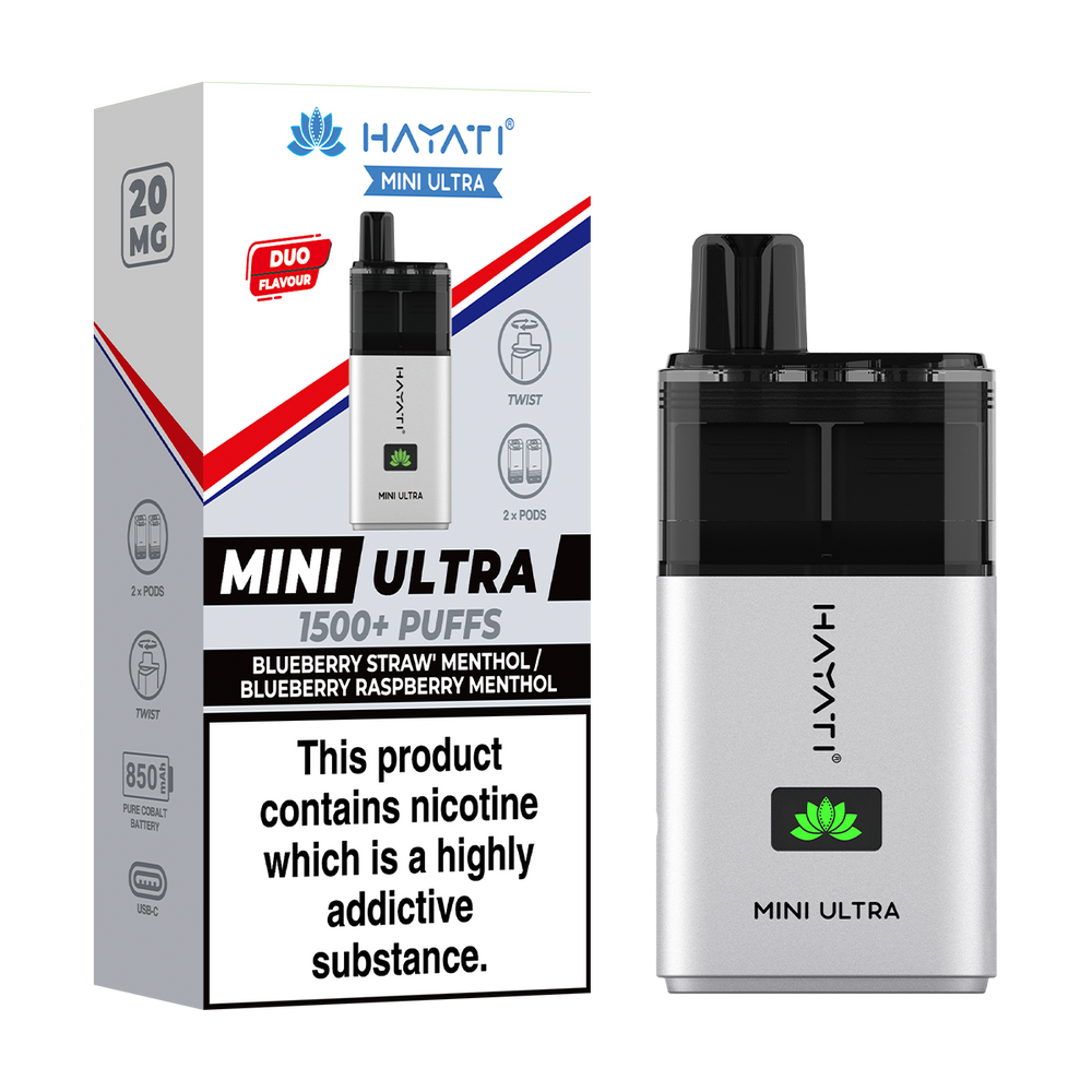 Hayati Mini Ultra Kit | Prefilled Pod Kit | MTL Vaping Ecigwizard Hayati Mini Ultra Kit | Prefilled Pod Kit | MTL Vaping Ecigwizard