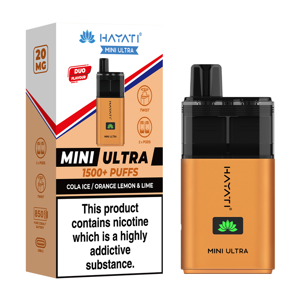 Hayati Mini Ultra Kit | Prefilled Pod Kit | MTL Vaping Ecigwizard Hayati Mini Ultra Kit | Prefilled Pod Kit | MTL Vaping Ecigwizard