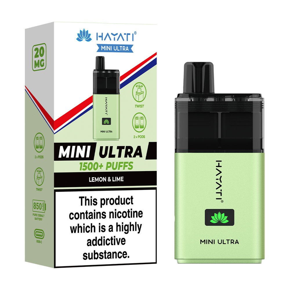 Hayati Mini Ultra Kit | Prefilled Pod Kit | MTL Vaping Ecigwizard Hayati Mini Ultra Kit | Prefilled Pod Kit | MTL Vaping Ecigwizard