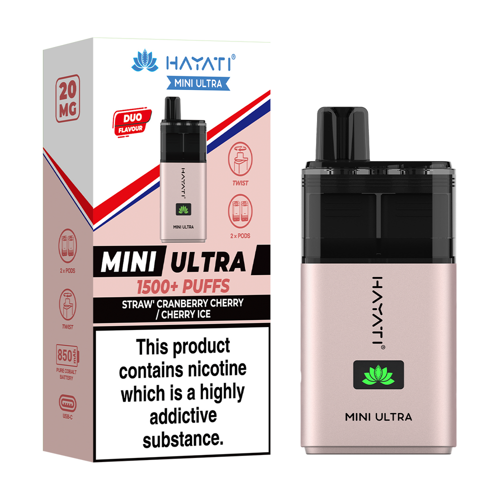 Hayati Mini Ultra Kit | Prefilled Pod Kit | MTL Vaping Ecigwizard Hayati Mini Ultra Kit | Prefilled Pod Kit | MTL Vaping Ecigwizard