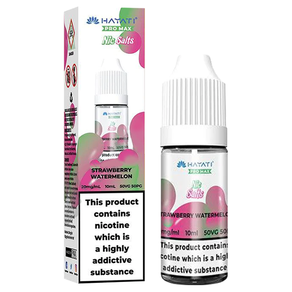 Strawberry Watermelon Nic Salt by Hayati Pro Max 10ml