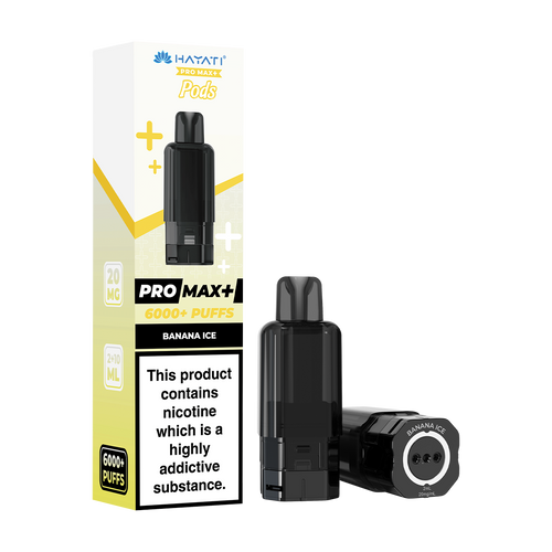 hayati pro max plus pods banana ice