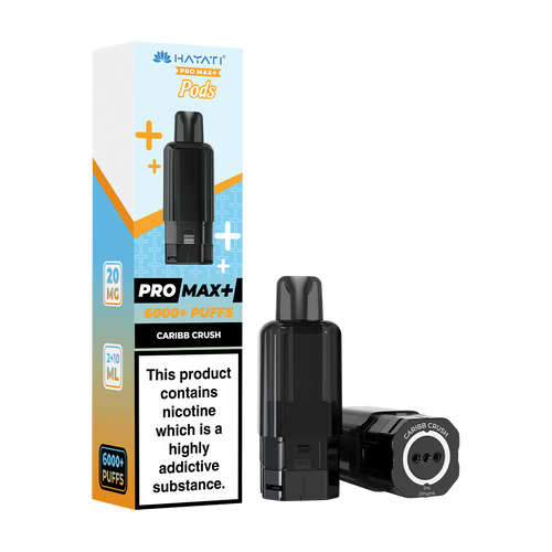 hayati pro max plus pods caribb crush