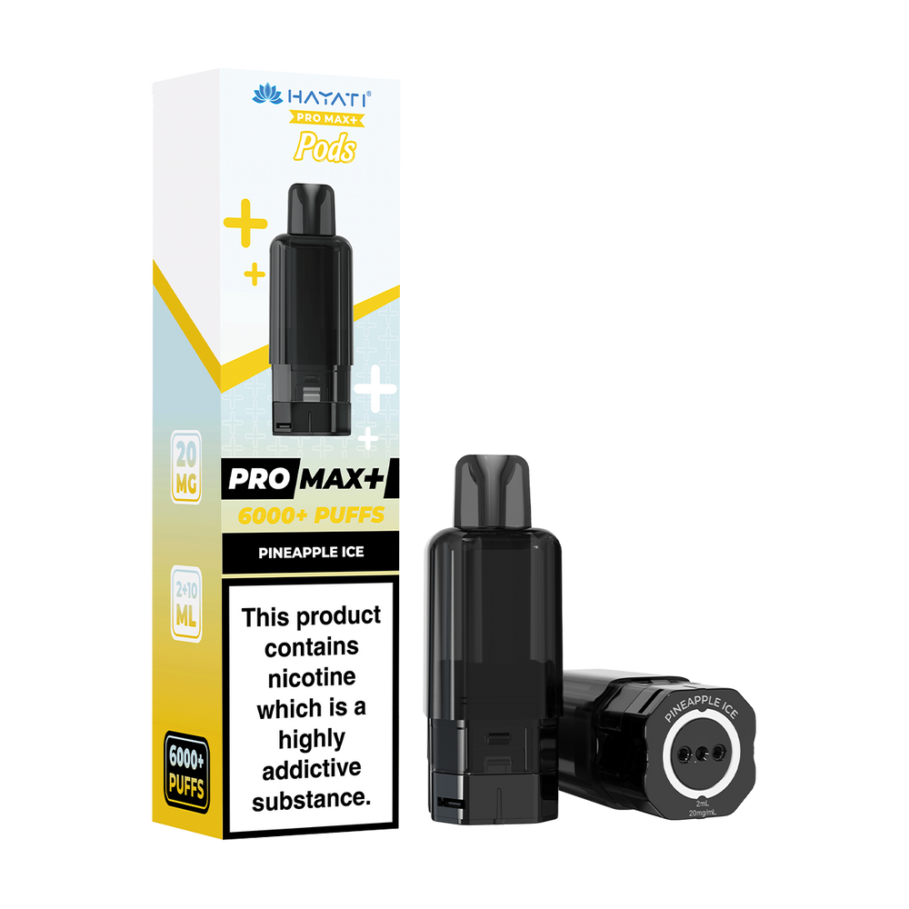 hayati pro max plus pods pineapple ice
