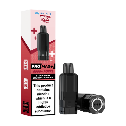 hayati pro max plus pods strawberry cherry cranberry