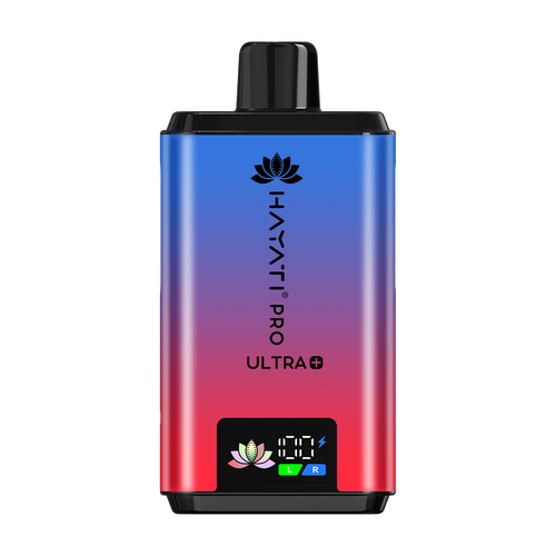 Hayati Pro Ultra Plus 25000 Pod Kit blue razz cherry