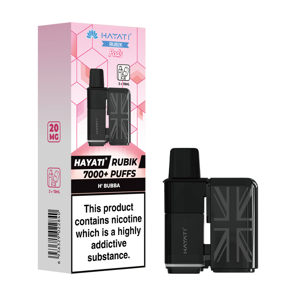 hayati rubik 7000 refill pods h bubba