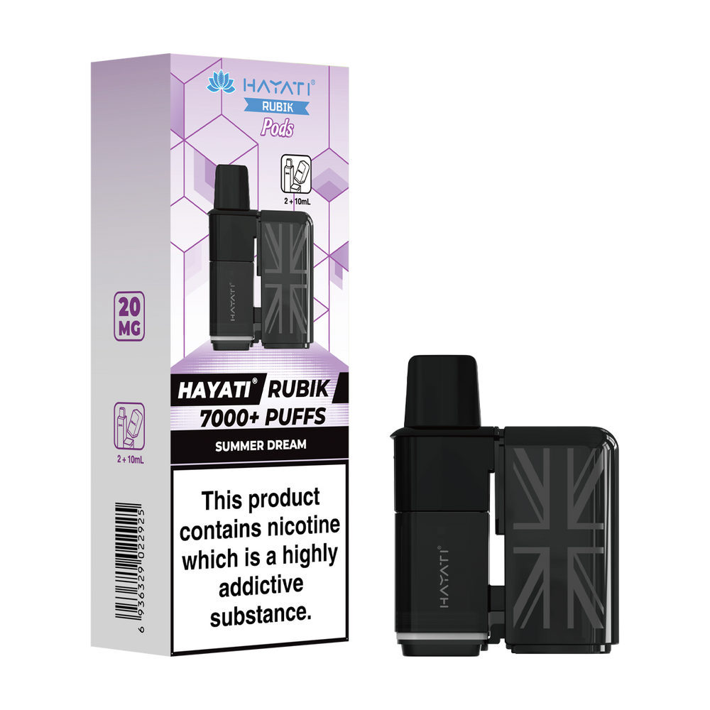 hayati rubik 7000 refill pods summer dream