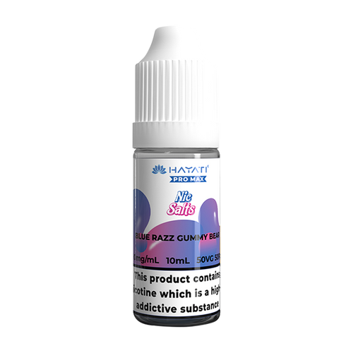 hayati pro max nic salts blue razz gummy