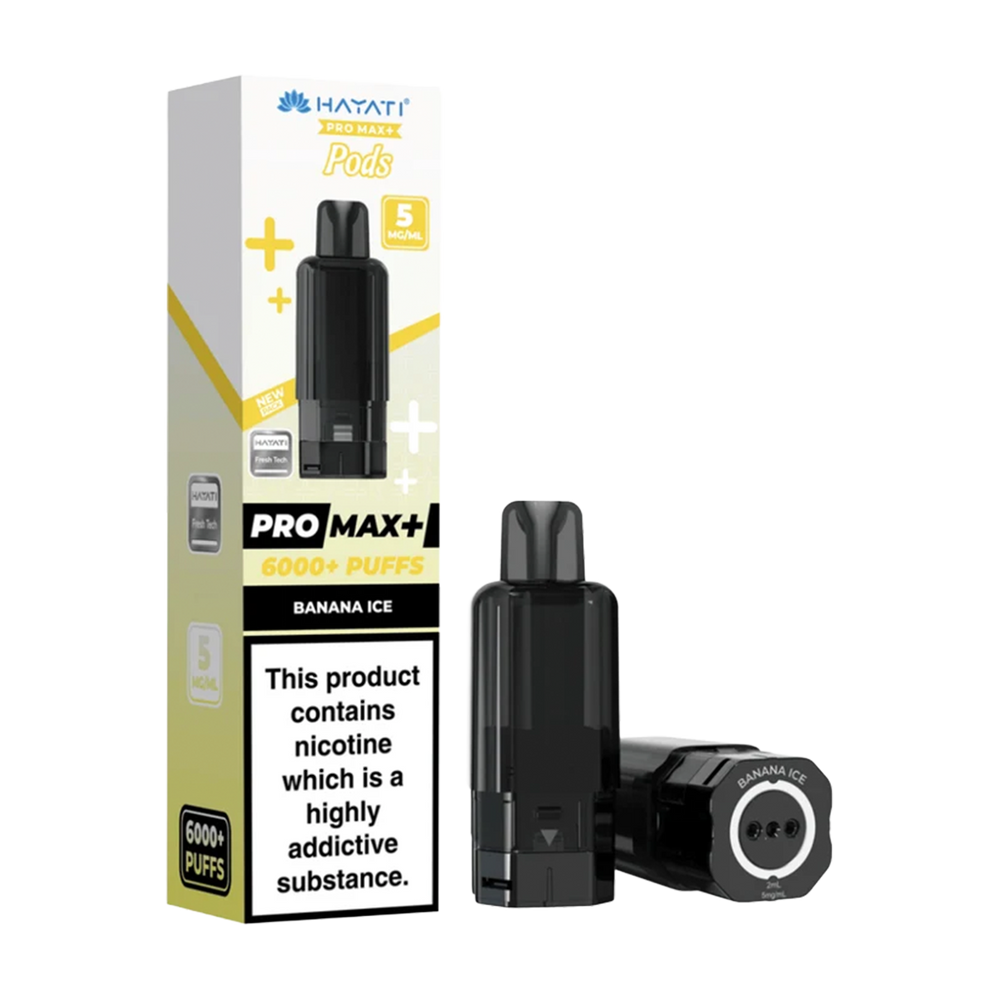 Banana Ice Hayati Pro Max+ Refill Pack