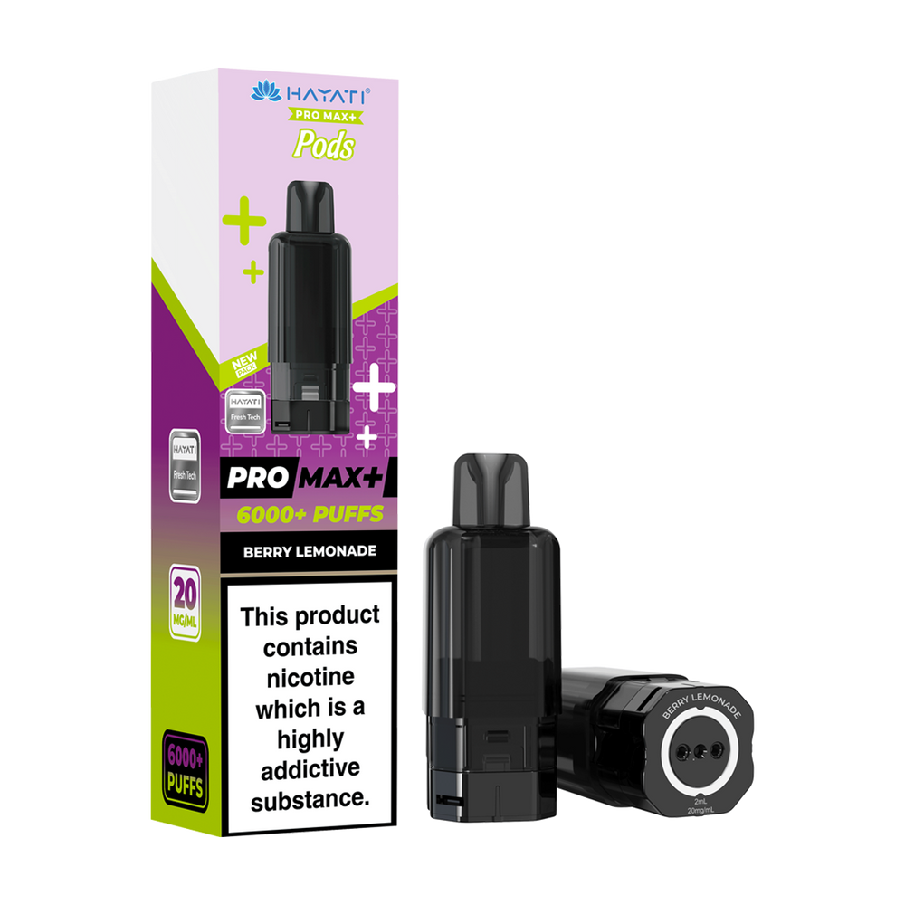 hayati pro max plus 6000 pods berry lemonade