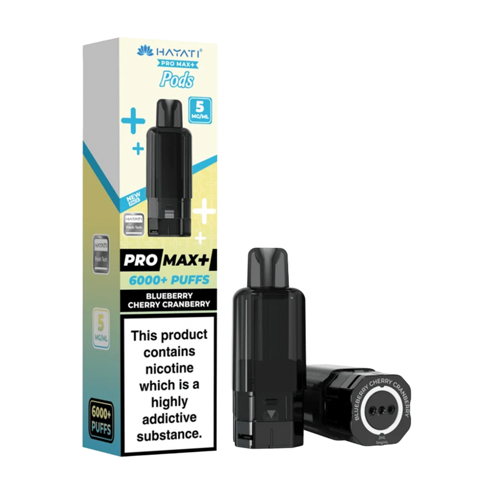 Blueberry Cherry Cranberry Hayati Pro Max+ Refill Pack