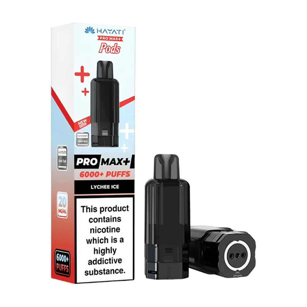hayati pro max plus 6000 pods lychee ice