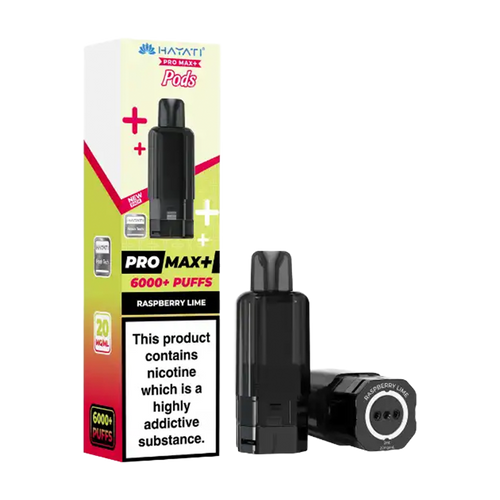 hayati pro max plus 6000 pods raspberry lime
