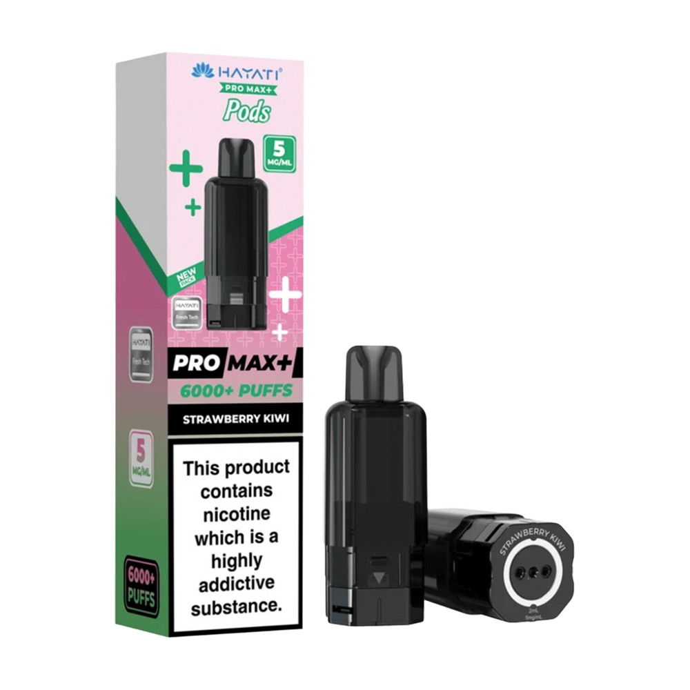 Strawberry Kiwi Hayati Pro Max+ Refill Pack