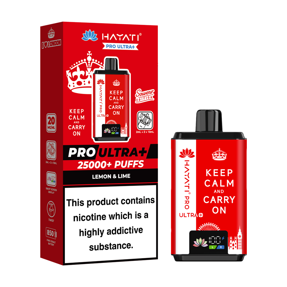 Hayati Pro Ultra Plus London Souvenir Edition | 25000 Puffs Ecigwizard Hayati Pro Ultra Plus London Souvenir Edition | 25000 Puffs Ecigwizard