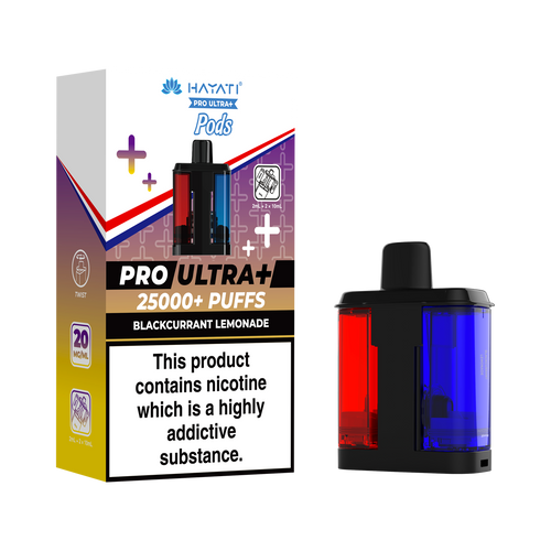 hayati pro ultra plus pods blackcurrant lemonade