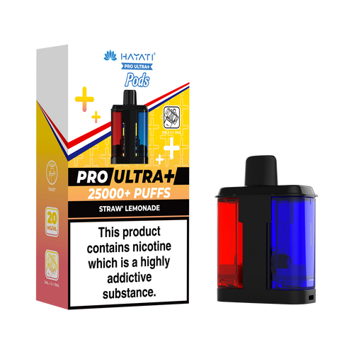 hayati pro ultra plus pods straw lemonade