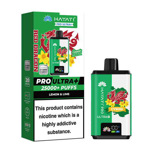 hayati pro ultra plus wales souvenir edition lemon and lime