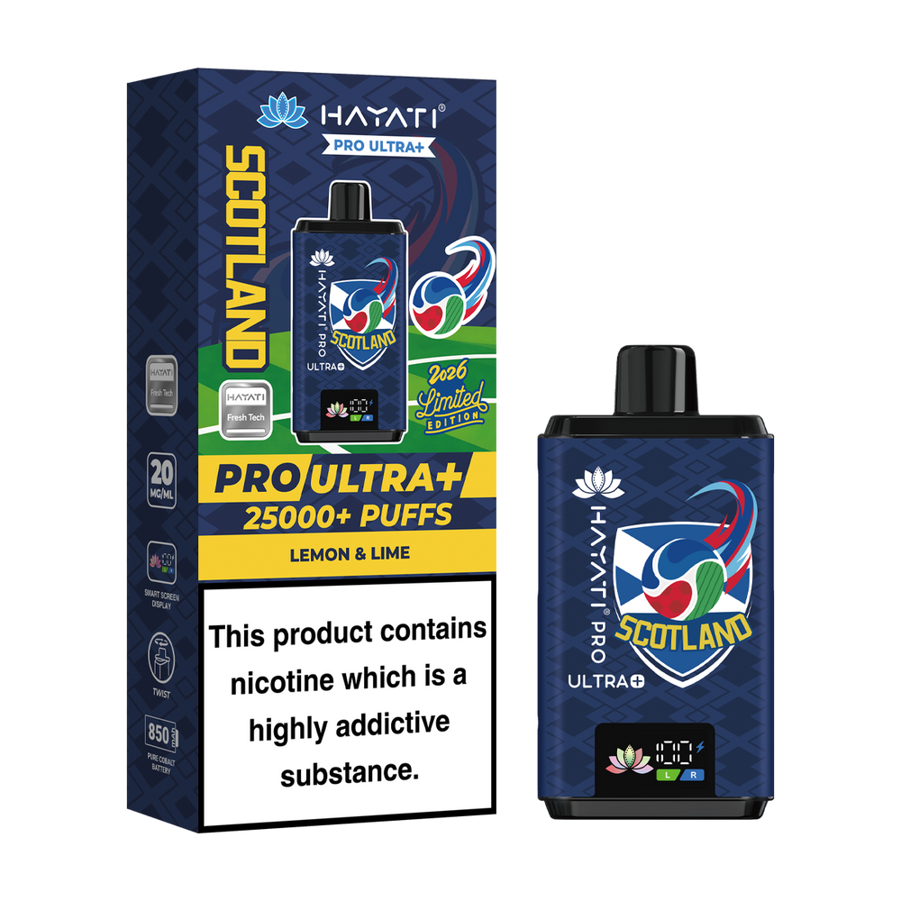hayati pro ultra plus world cup edition scotland lemon and lime