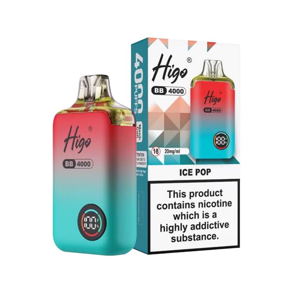 Higo BB 4000 Vape Kit | Prefilled Pod Kit Ecigwizard Higo BB 4000 Vape Kit | Prefilled Pod Kit Ecigwizard