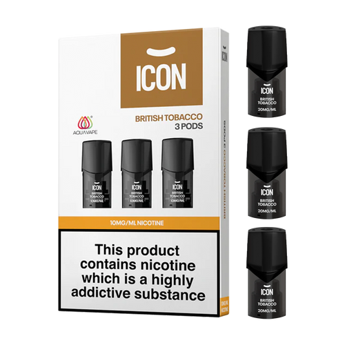 icon pods british tobacco