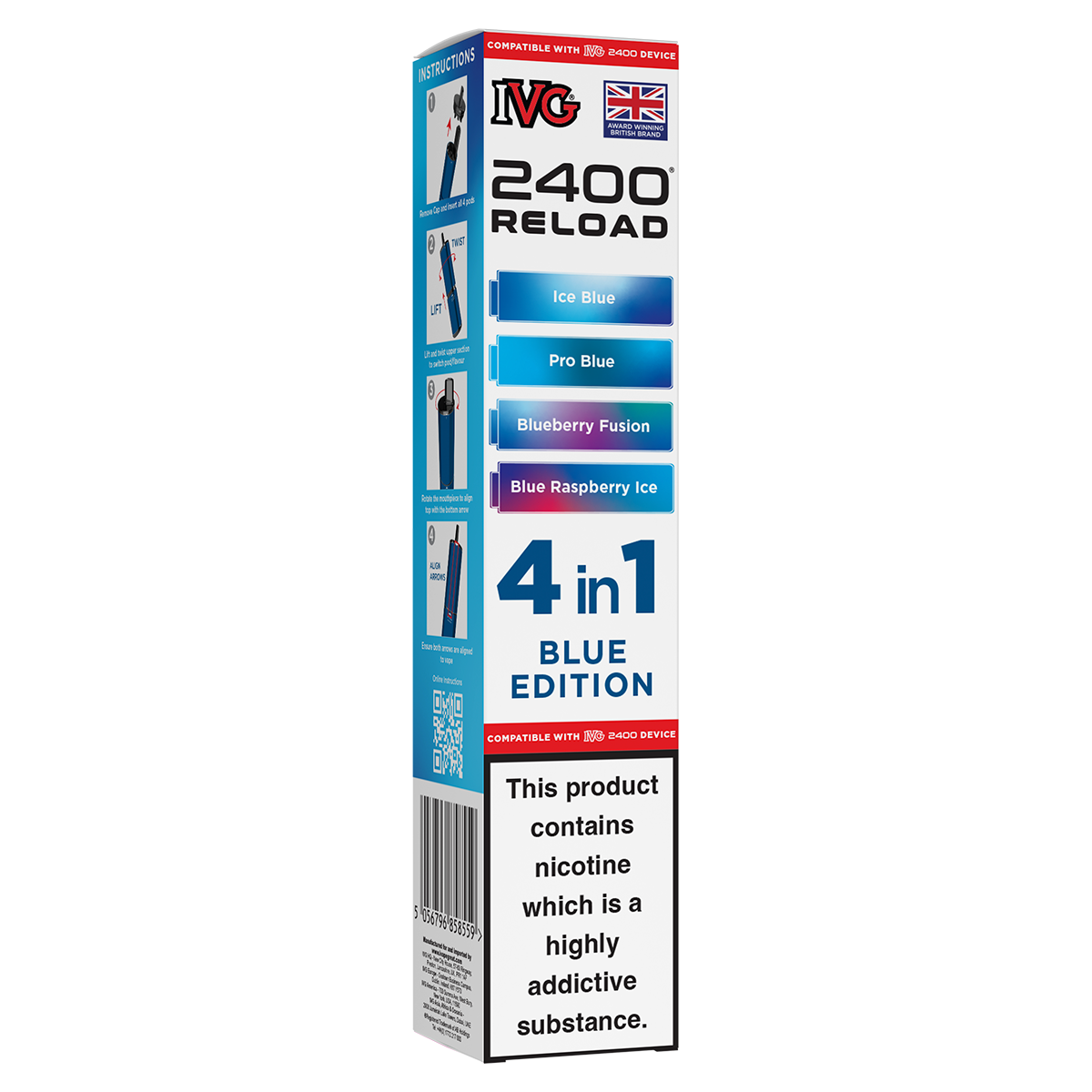 IVG 2400 | Prefilled Pod Kit, Vape Kit & Refill Packs Ecigwizard IVG 2400 | Prefilled Pod Kit, Vape Kit & Refill Packs Ecigwizard