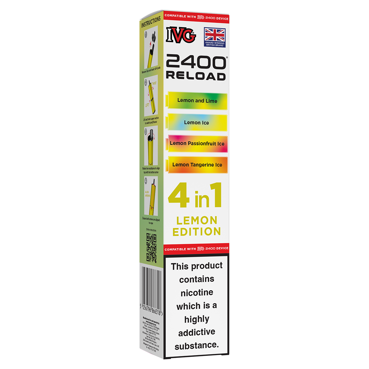 IVG 2400 | Prefilled Pod Kit, Vape Kit & Refill Packs Ecigwizard IVG 2400 | Prefilled Pod Kit, Vape Kit & Refill Packs Ecigwizard