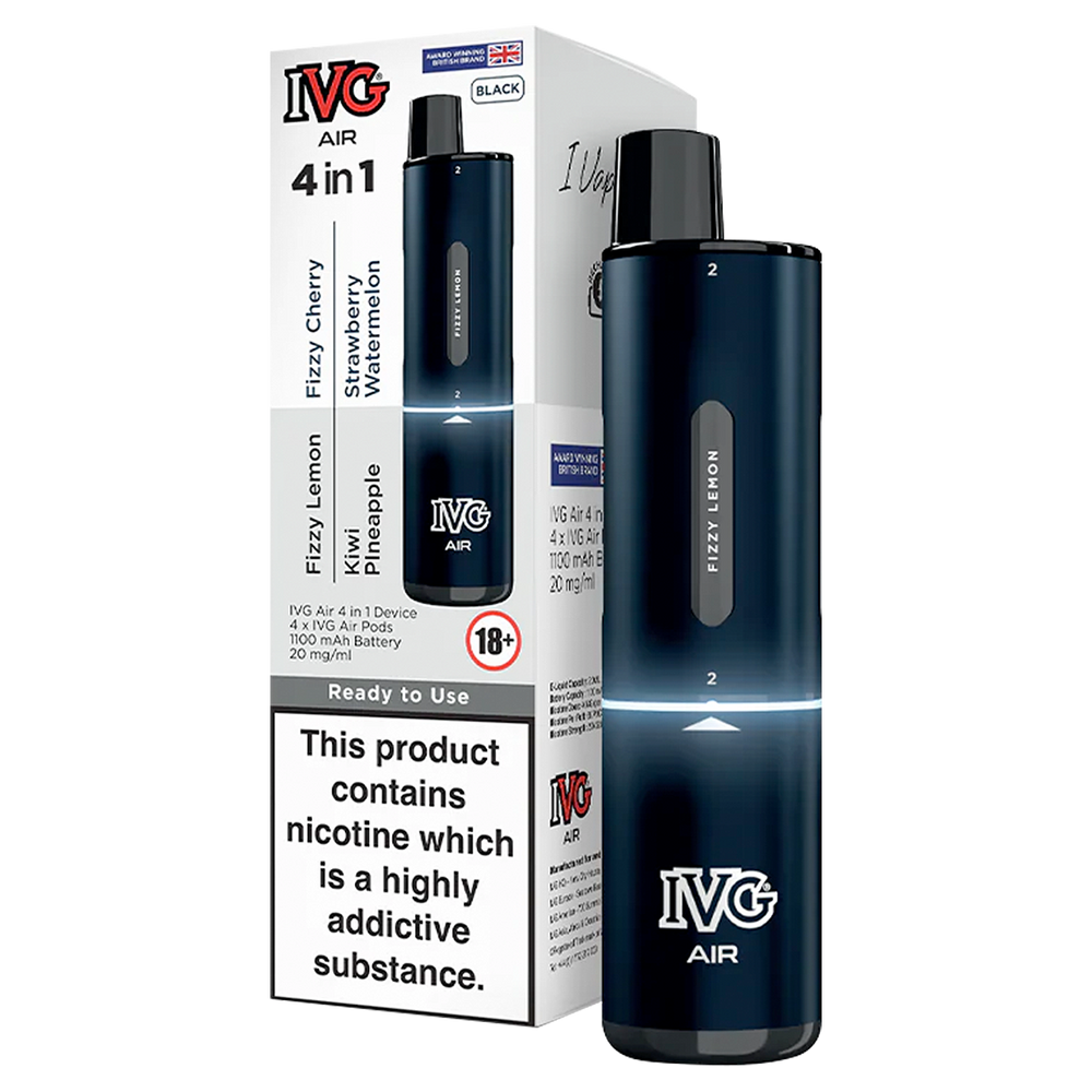 IVG Air 4 in 1 Vape Kit Ecigwizard IVG Air 4 in 1 Vape Kit Ecigwizard