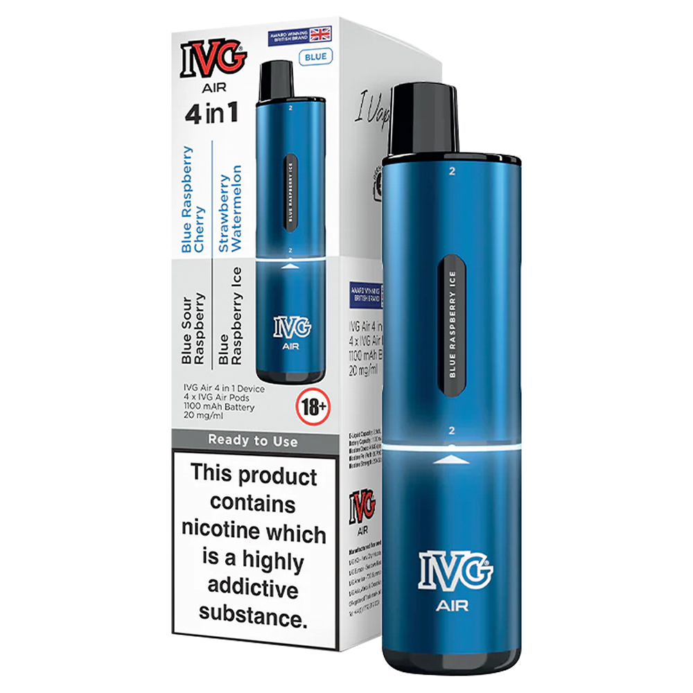 IVG Air 4 in 1 Vape Kit Ecigwizard IVG Air 4 in 1 Vape Kit Ecigwizard