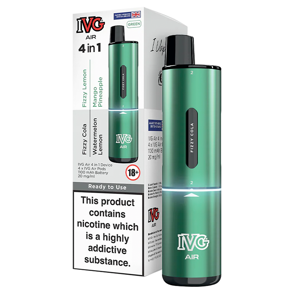IVG Air 4 in 1 Vape Kit Ecigwizard IVG Air 4 in 1 Vape Kit Ecigwizard