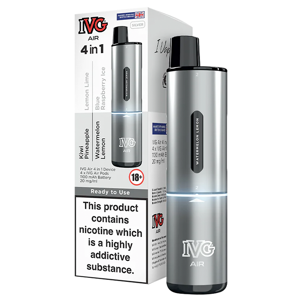 IVG Air 4 in 1 Vape Kit Ecigwizard IVG Air 4 in 1 Vape Kit Ecigwizard